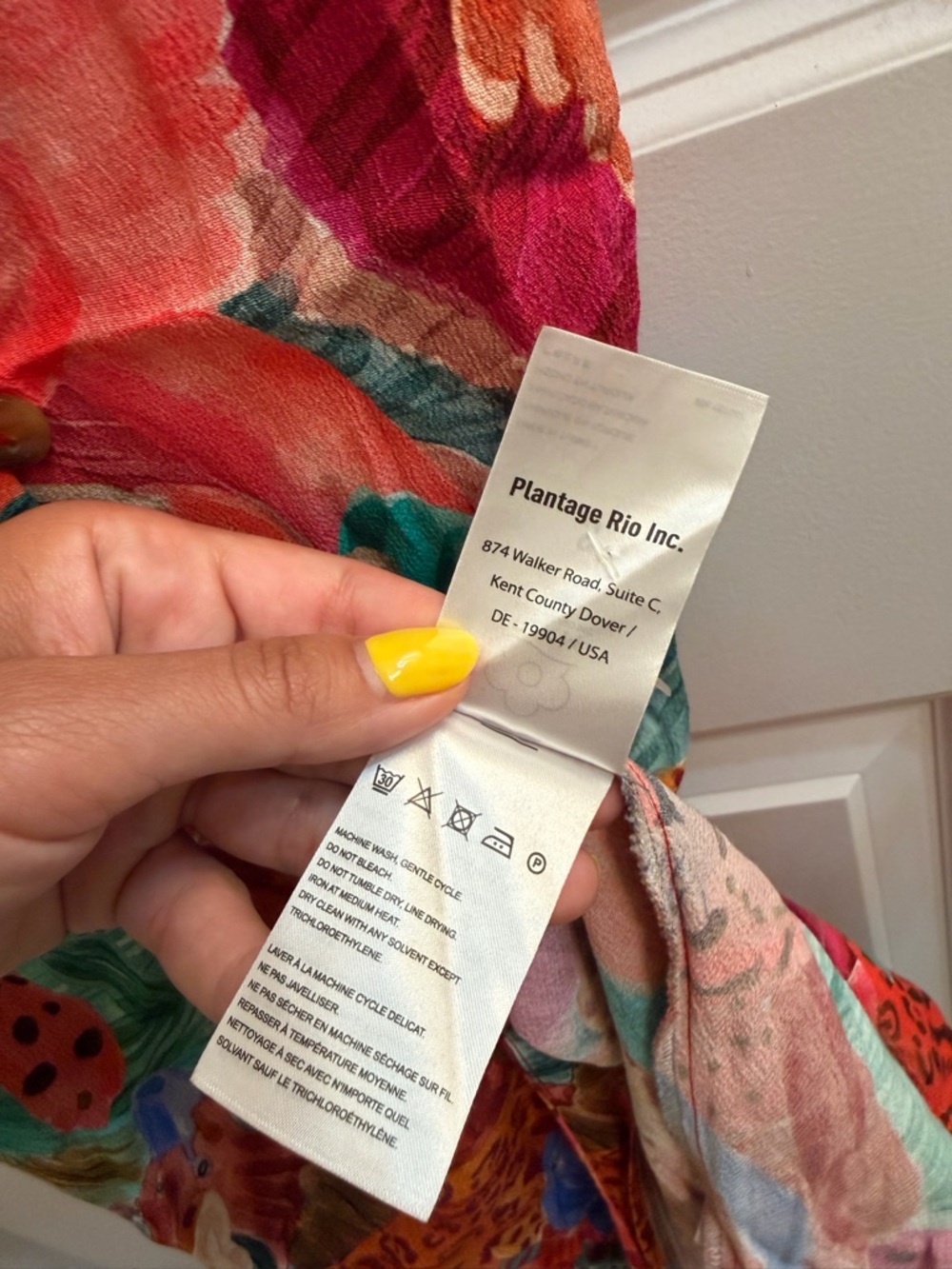 Farm Rio Animal Collage Midi Dress - Picture 11 of 12